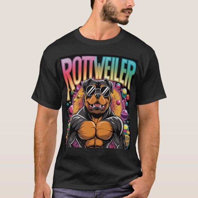 Rottweiler Dog T-Shirt (Front)