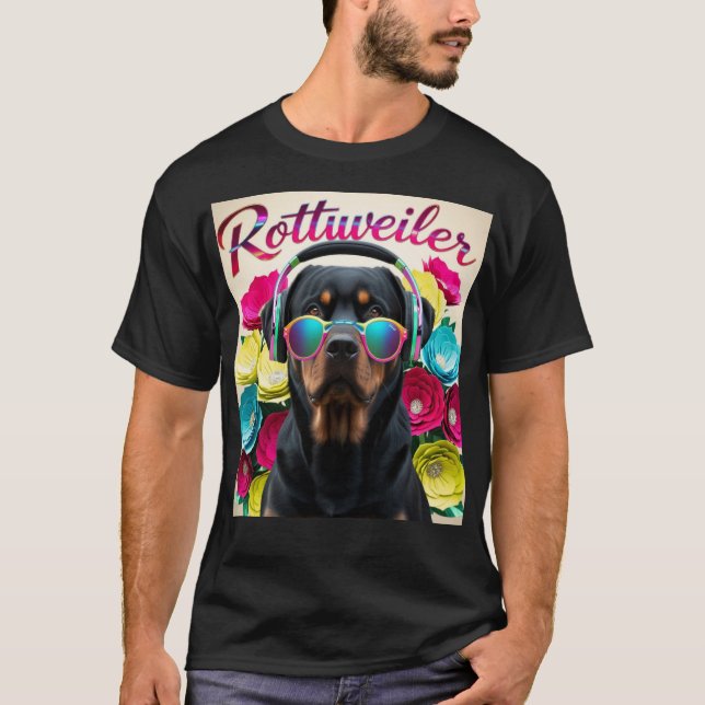 Rottweiler Dog T-Shirt (Front)