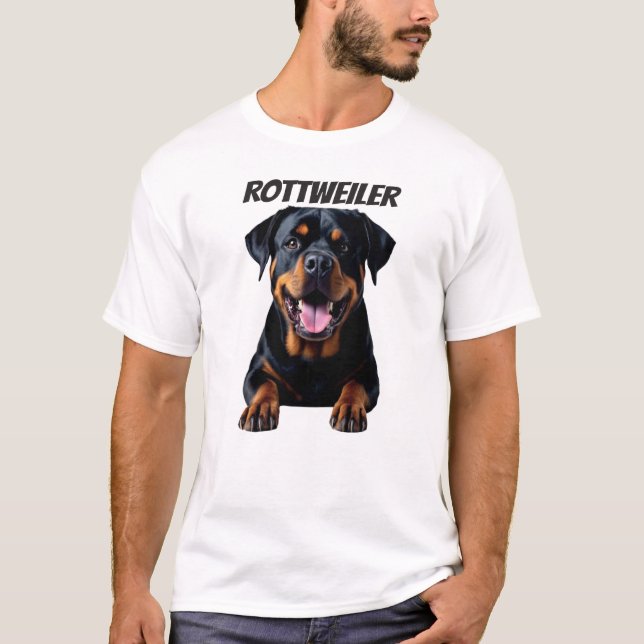 Rottweiler Dog T-Shirt (Front)