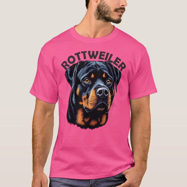 Rottweiler Dog T-Shirt (Front)