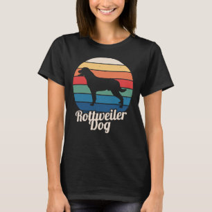 Rottweiler Dog Vintage T-Shirt