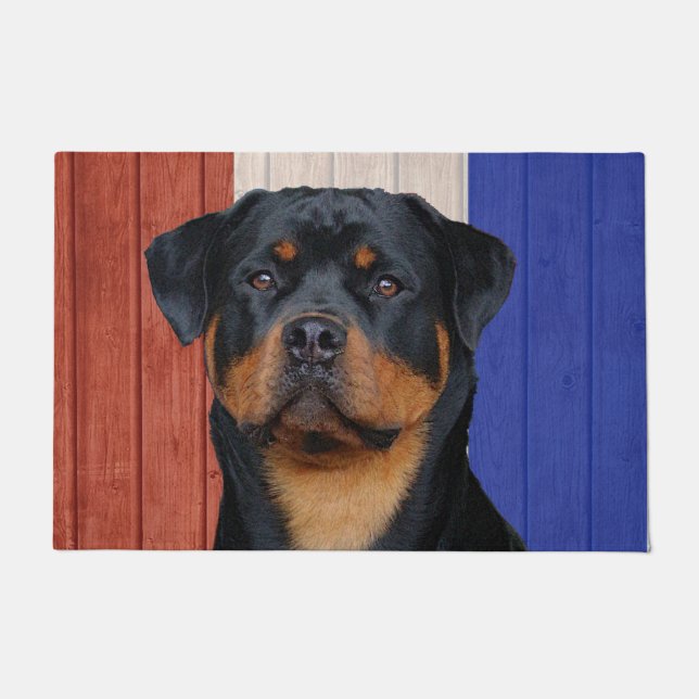 Rottweiler   doormat (Front)