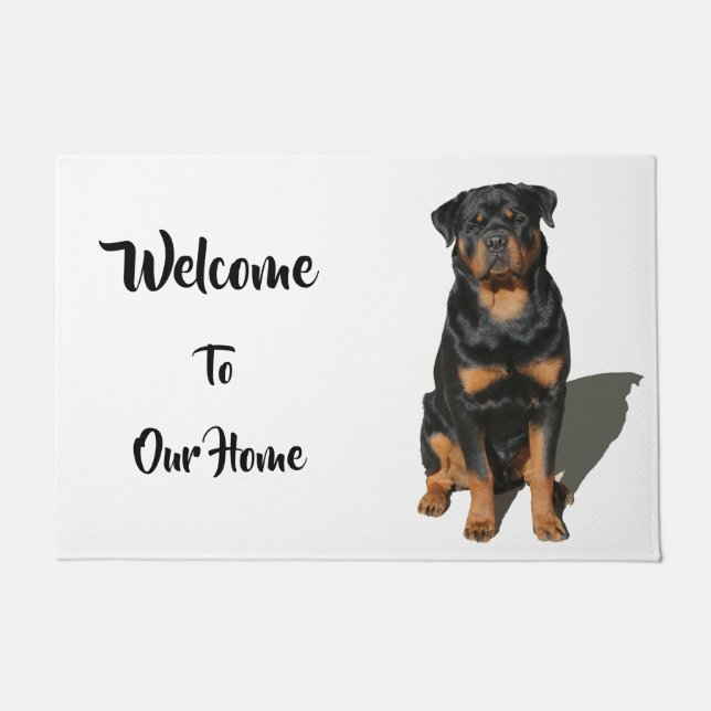 Rottweiler Doormat (Front)