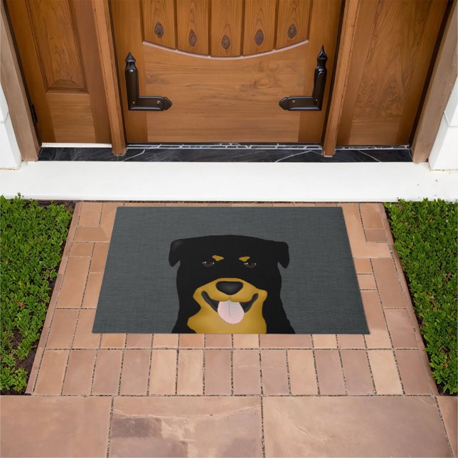 Rottweiler Doormat (Outdoor)