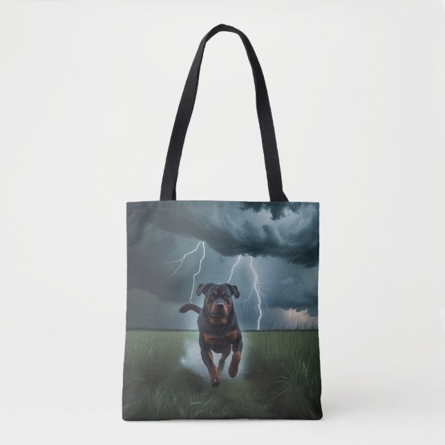 Rottweiler Elegant Tote Bag (Front)