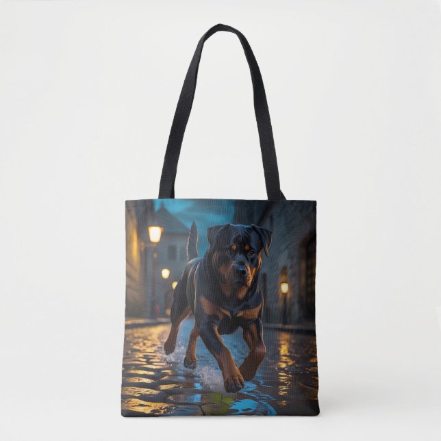 Rottweiler Elegant Tote Bag (Front)