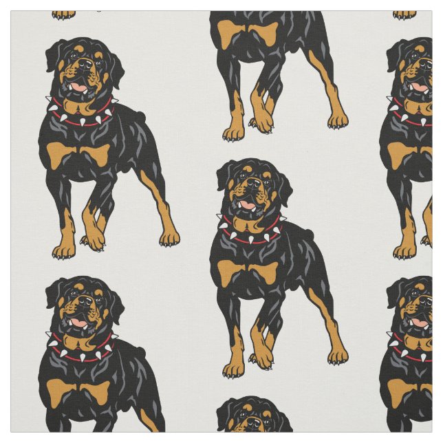 rottweiler fabric (Swatch)