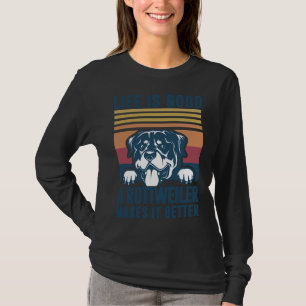 Rottweiler For Men Women Rottweiler Mum Dad Rottw T-Shirt