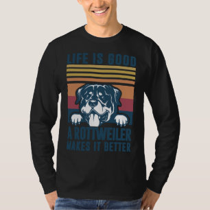 Rottweiler For Men Women Rottweiler Mum Dad Rottw T-Shirt