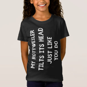 Rottweiler Funny Dog Lover Gift Cute Women Men Kid T-Shirt