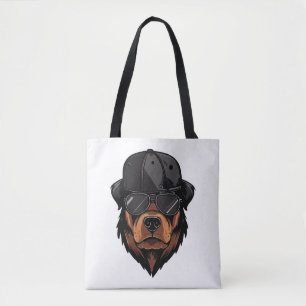 Rottweiler Gangster  Tote Bag