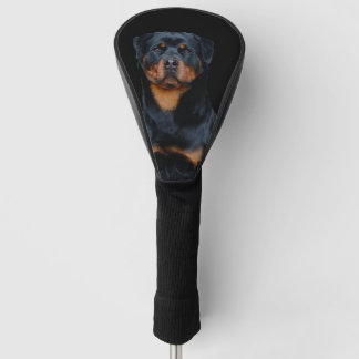 Rottweiler golf head cover