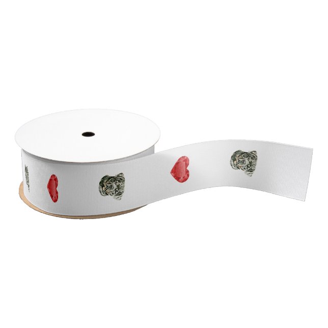 Rottweiler Grosgrain Ribbon (Spool)