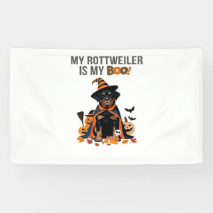 Rottweiler Halloween Costume  My Rottweiler is My  Banner
