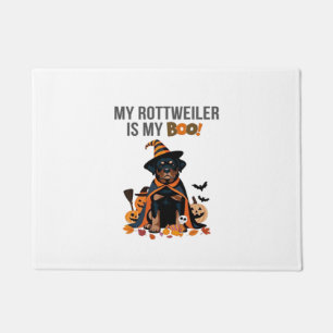 Rottweiler Halloween Costume My Rottweiler is My Doormat