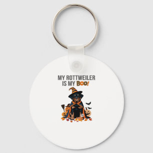 Rottweiler Halloween Costume  My Rottweiler is My  Key Ring
