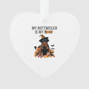 Rottweiler Halloween Costume My Rottweiler is My Ornament
