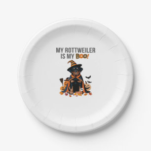 Rottweiler Halloween Costume  My Rottweiler is My  Paper Plate