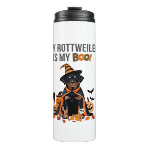 Rottweiler Halloween Costume My Rottweiler is My Thermal Tumbler