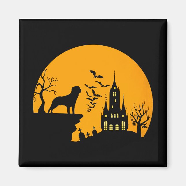 Rottweiler Halloween        Magnet (Front)