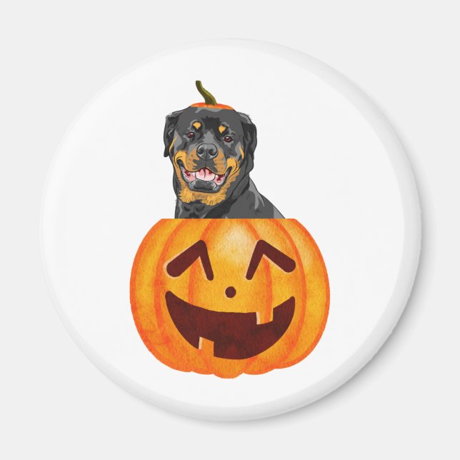 Rottweiler Halloween   Magnet (Front)