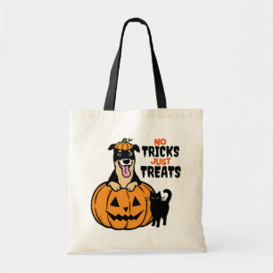 Rottweiler Halloween No Tricks Just Treats Tote Bag
