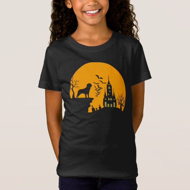 Rottweiler Halloween    T-Shirt (Front)