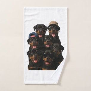 Rottweiler Hand Towel