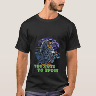 Rottweiler Happy Halloween Costume Grim Reaper V N T-Shirt