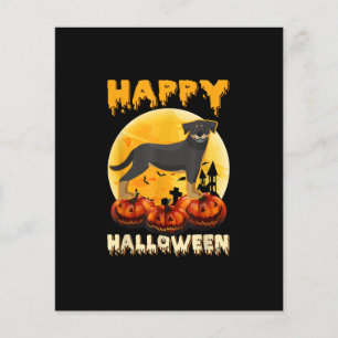 rottweiler happy halloween dog scary moon costumes