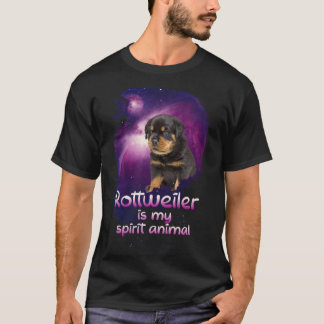 Rottweiler Is My Spirit Animal Rottweiler Lover T-Shirt