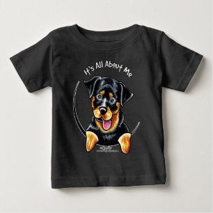 Rottweiler Its All About Me Baby T-Shirt