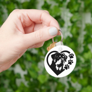 Rottweiler Key Ring