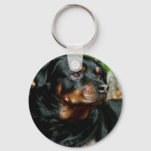 Rottweiler Key Ring (Front)