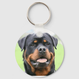 rottweiler key ring
