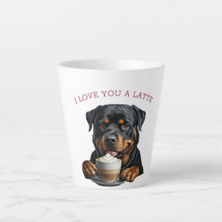 Rottweiler Latte Latte Mug