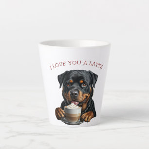 Rottweiler Latte Mug
