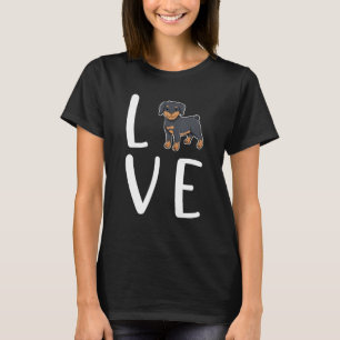 Rottweiler Love Dog  Rottweiler Dog  Puppy Men T-Shirt