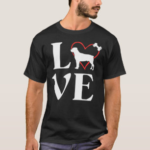 Rottweiler Love Dogs For Women Rottie Mama T-Shirt