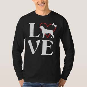 Rottweiler Love Dogs For Women Rottie Mama T-Shirt
