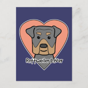 Rottweiler Lover Postcard