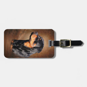 Rottweiler Luggage Tag