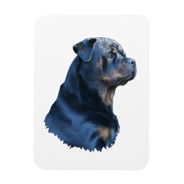 Rottweiler  magnet (Vertical)