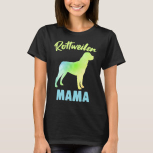 Rottweiler Mama Dog Owner Rottie Mum Animal Fur P T-Shirt