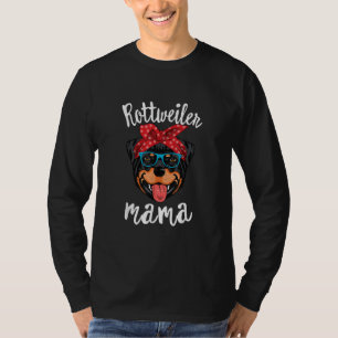 rottweiler mama puppy mum dog mama lover gift T-Shirt