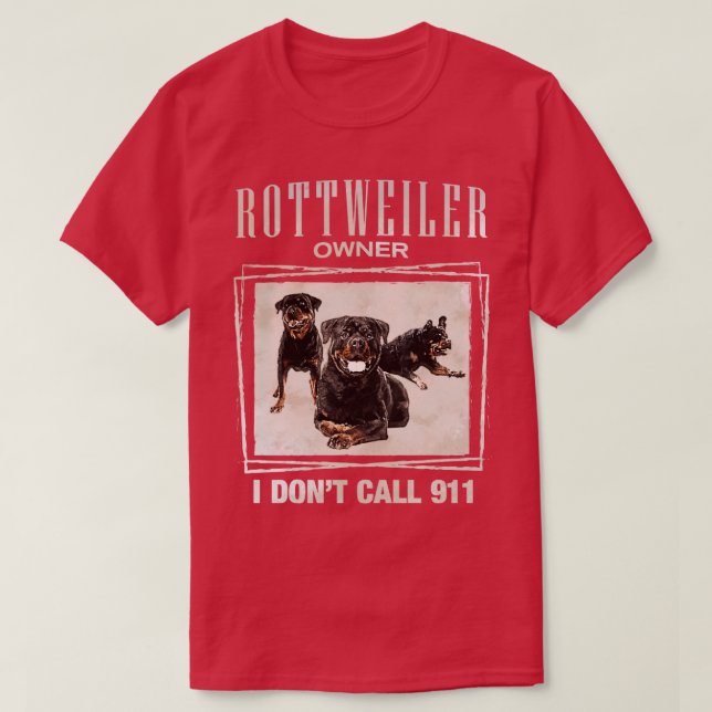 Rottweiler Metzgerhund (11) T-Shirt (Design Front)