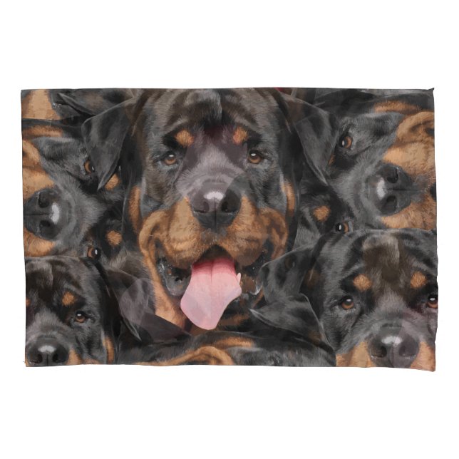 Rottweiler  - Metzgerhund Pillowcase (Front)