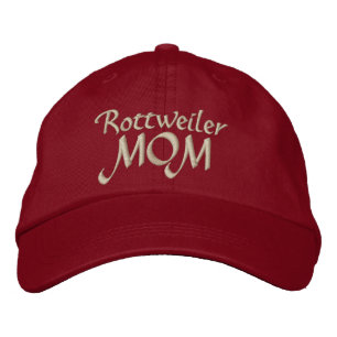 Rottweiler, MOM Embroidered Hat