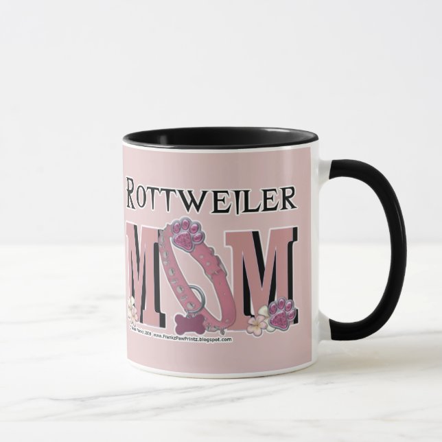 Rottweiler MOM Mug (Right)
