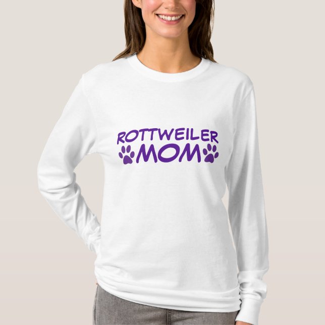 ROTTWEILER MOM T-SHIRTS (Front)